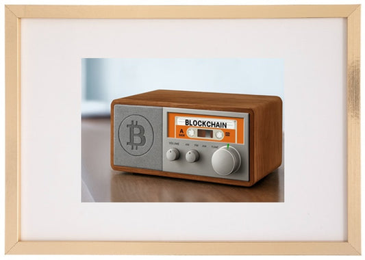 Radio transmits sound, crypto transmits value.
