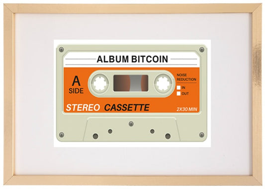 The tape plays the past, crypto preserves the future.