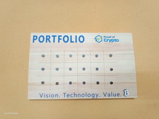 Crypto Portfolio 25 x 30