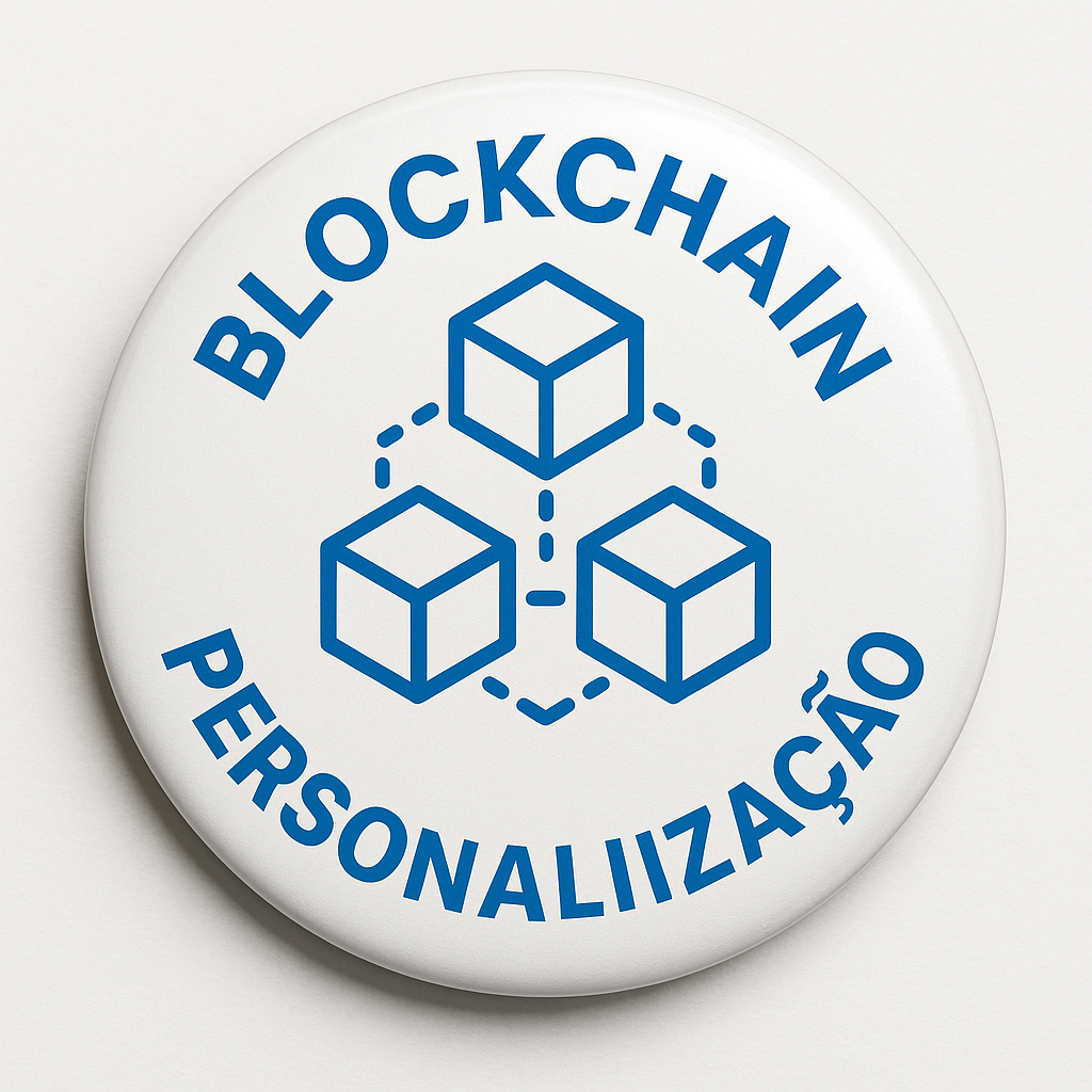 PINS / BOTTONS CRIPTOMOEDAS PERSONALIZÁVEL