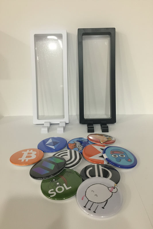 Display Decorativo Criptomoedas -Personalizável