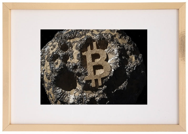 Bitcoin asteroid approaching