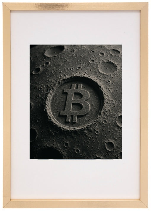 Traces of Bitcoin on the moon