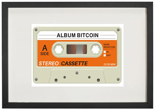 The tape plays the past, crypto preserves the future.