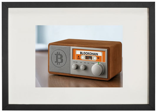 Radio transmits sound, crypto transmits value.