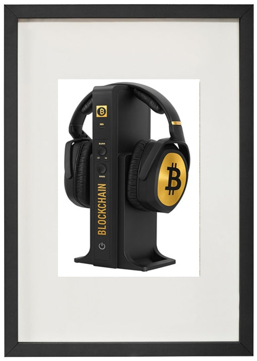 Headphones in my ears, crypto on my mind.