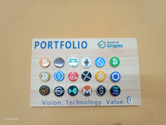 Crypto Portfolio 25 x 30