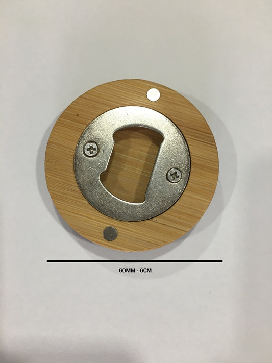 Abre Cápsulas Cripto em Bambu Bitcoin Cash – Arte Artesanal Magnética