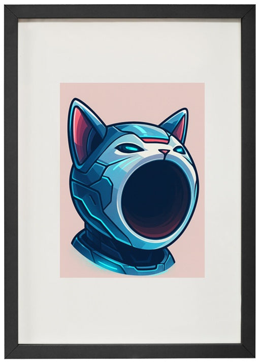 Moldura preta alusiva à criptomoeda popcat