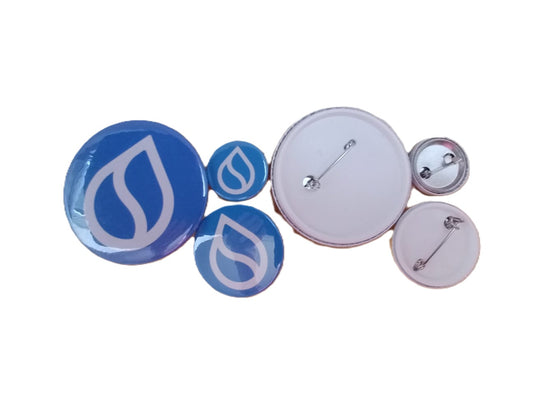 pin botton colecionável criptomoeda sui medida 38m