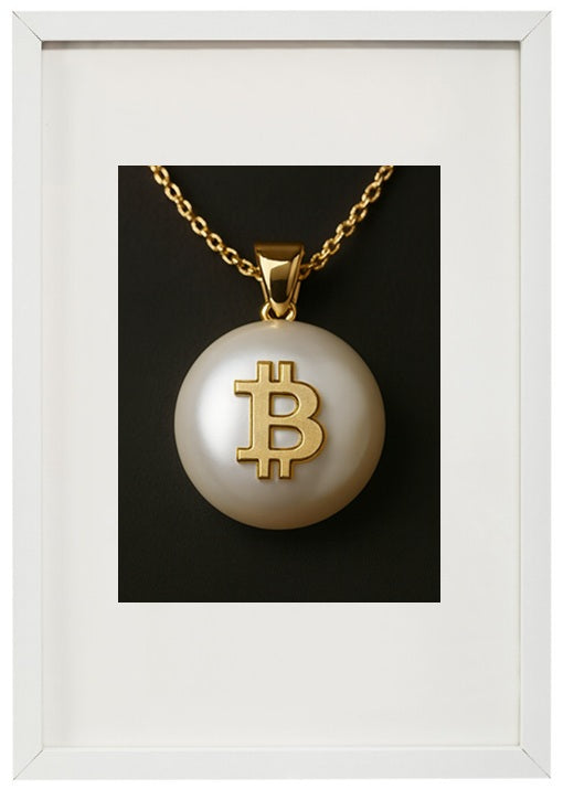 Quadro branco bitcoin alusivo à criptomoeda bitcoin